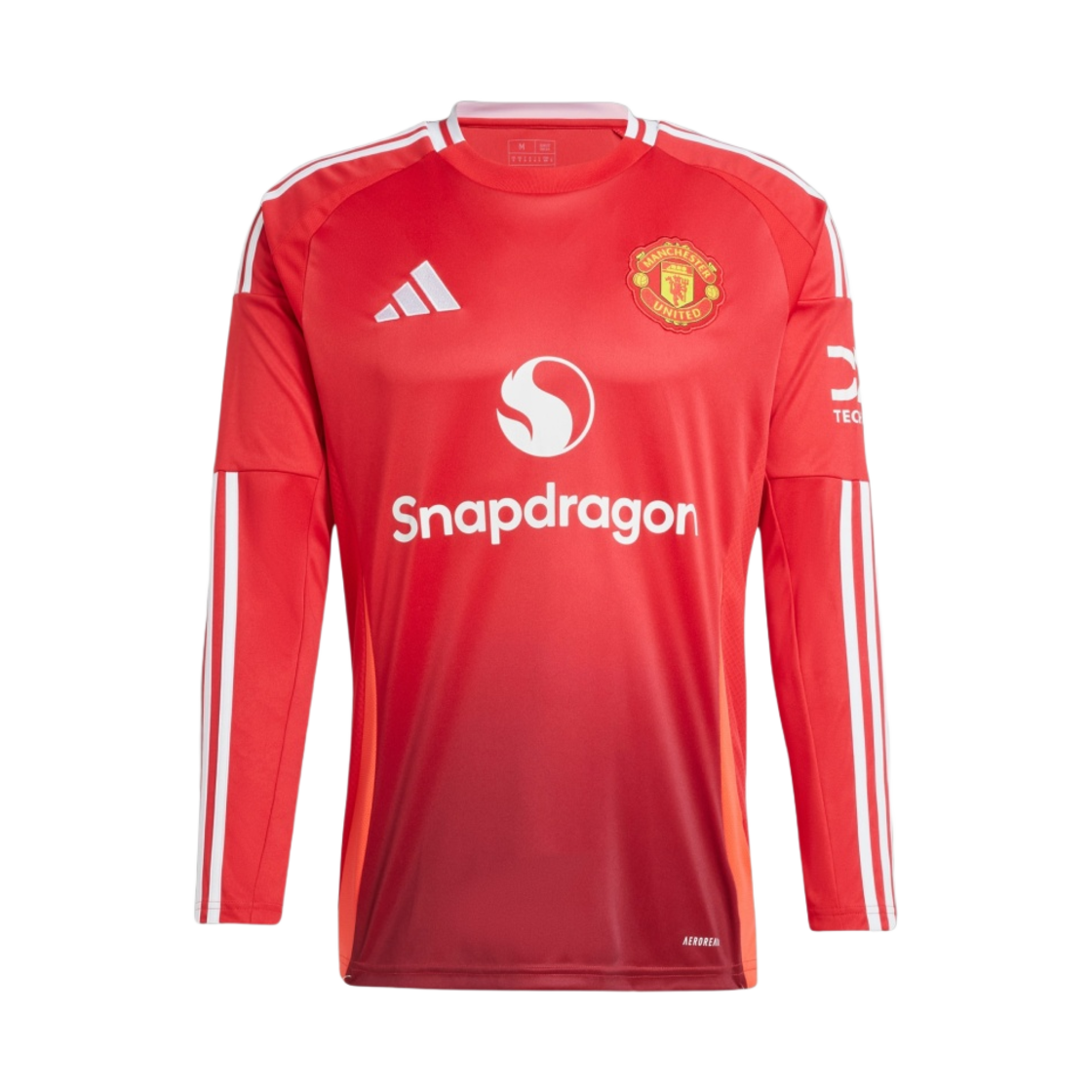 아디다스 맨체스터 유나이티드 2024/25 홈 롱슬리브 저지 맨체스터 유나이티드 FC 레드 - KR 사이즈 (논 마킹 버전)