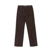 Auralee Hard Twist Denim 5P Pants Brown - 21AW