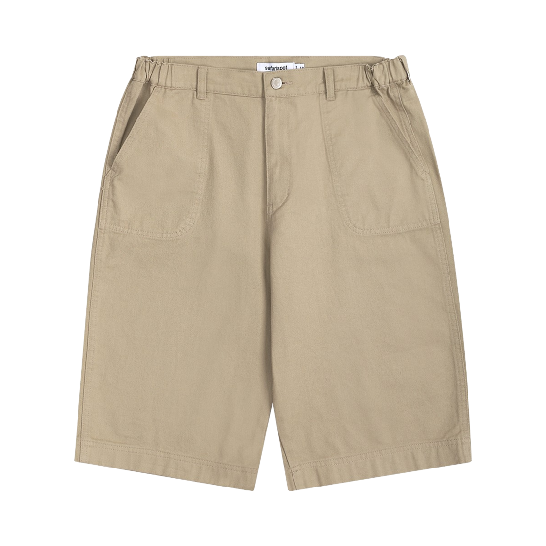 사파리스팟 레귤러 와이드 워크 하프 팬츠 -베이지(Safarispot Regular Wide Work Half Pants - Beige)