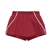 Menasoo Running Track Nylon Shorts Red