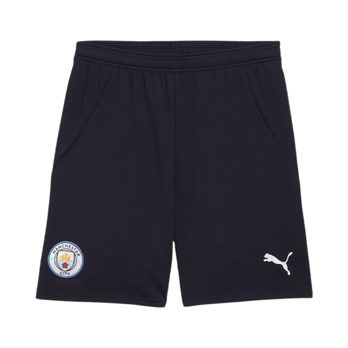 푸마 맨체스터 시티 2024/25 레플리카 사커 쇼츠 뉴 네이비 (논 마킹 버전)(Puma Manchester City 2024/25 Replica Soccer Shorts New Navy (Non Marking Ver.))