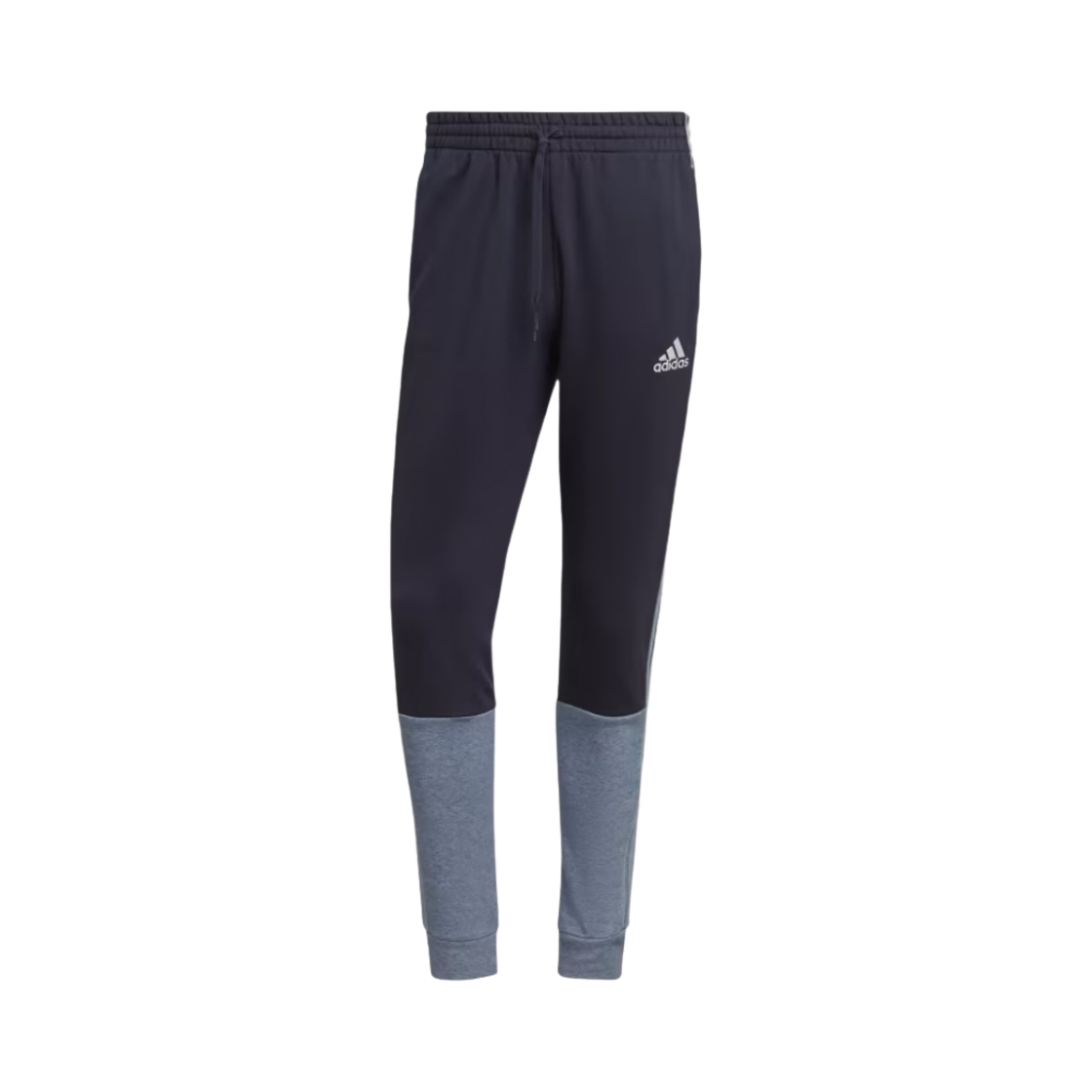 아디다스 에센셜 멜란지 프렌치 테리 조거 블랙 멜란지 - KR 사이즈(Adidas Essentials Melange French Terry Joggers Black Melange - KR sizing) - 1
