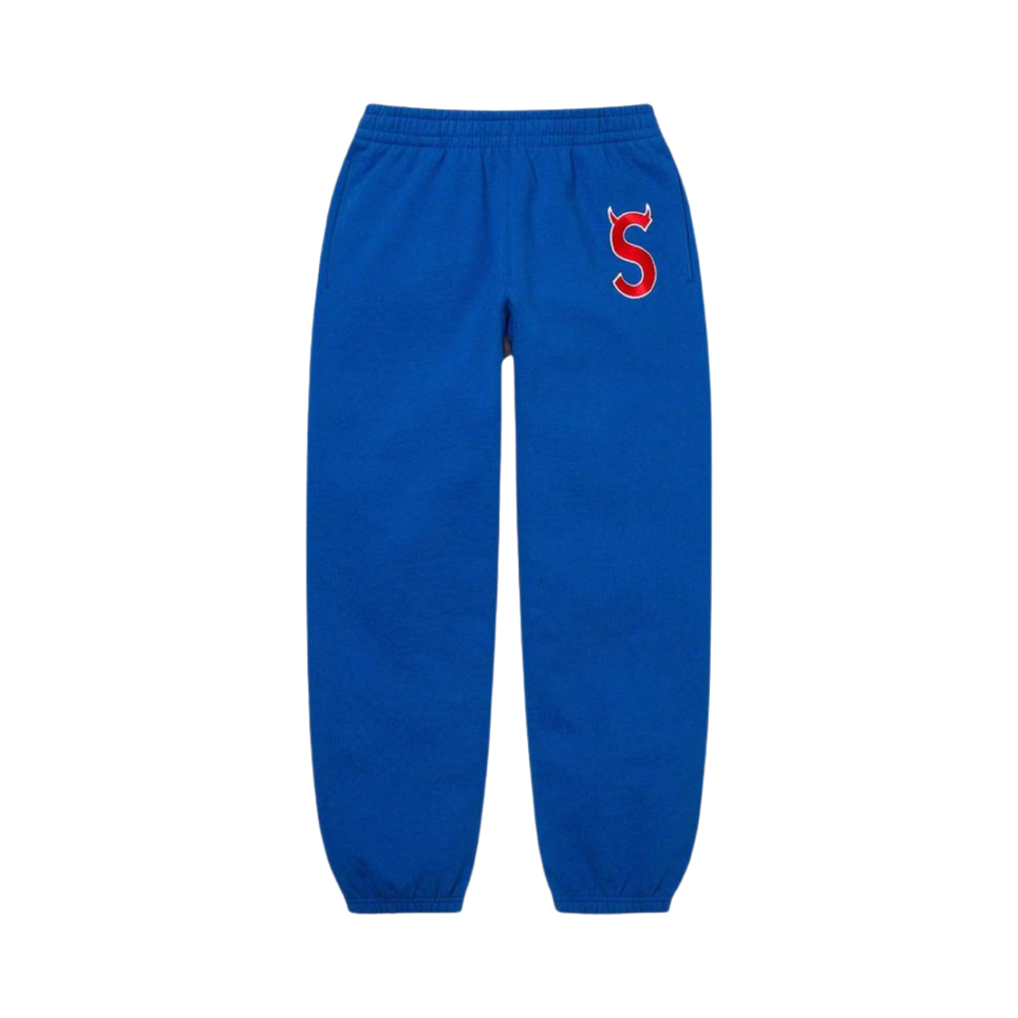 슈프림 S 로고 스웨트팬츠 로얄 - 22FW(Supreme S Logo Sweatpants Royal - 22FW) - 1