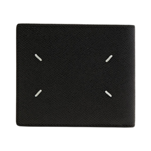 S35UI0435P4745T8013 Maison Margiela Bovine Leather Bi-Fold Wallet Black