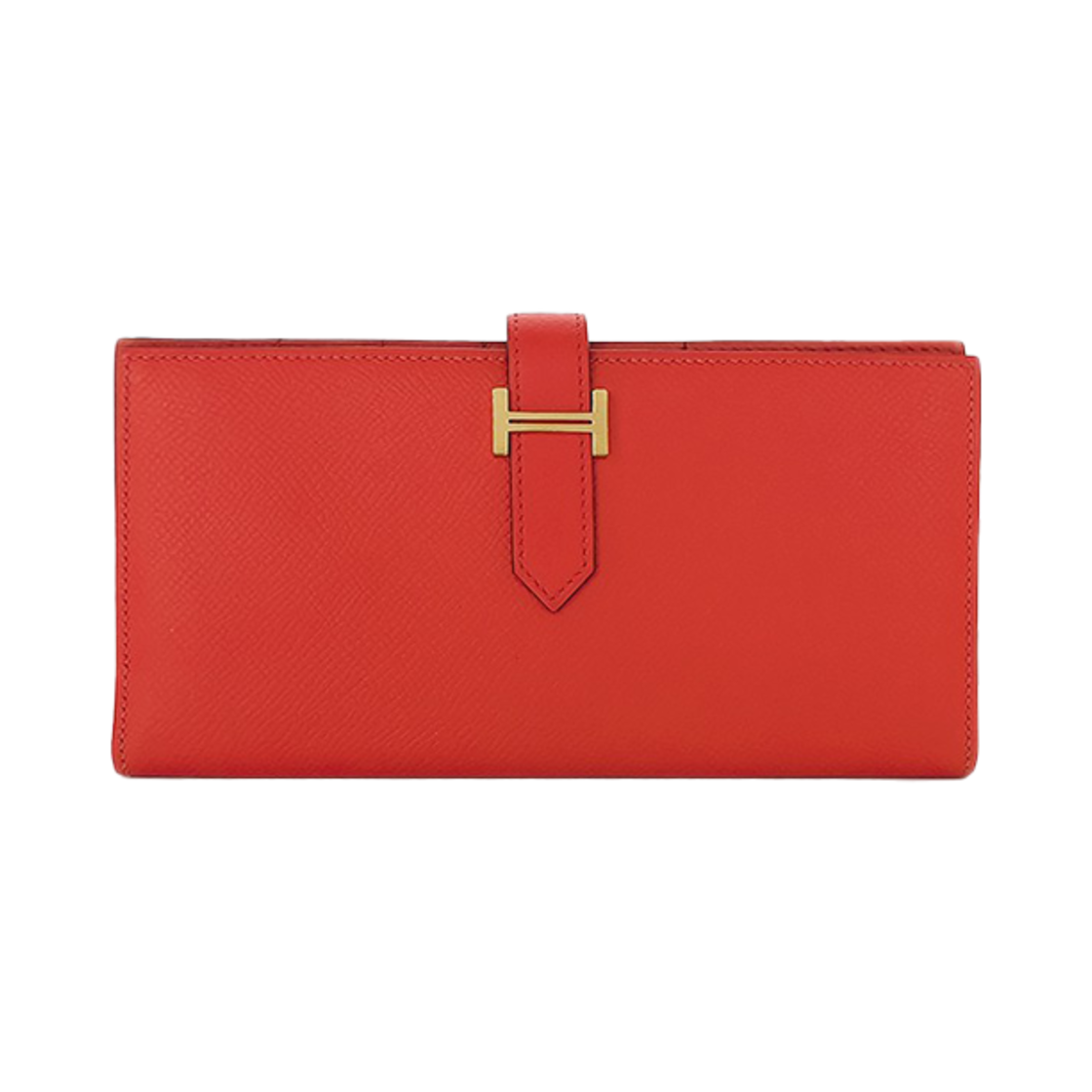 ITPP7CN882P4 Hermes Bearn Long Wallet Rose Jaiper Gold
