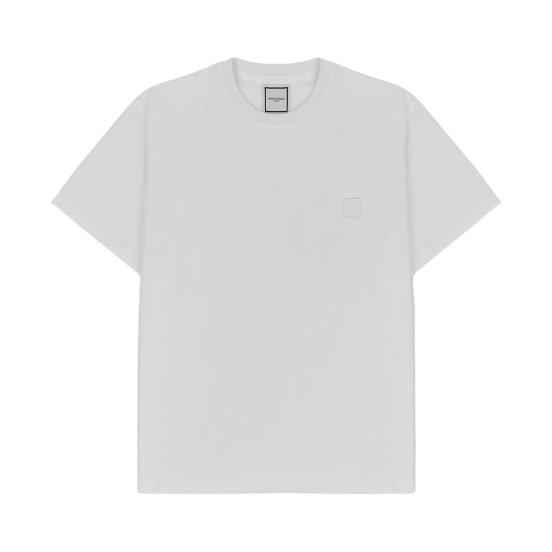 W231TS06701W Wooyoungmi Butterfly Back Logo T-shirt White - 23SS - #2
