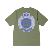 Stussy Crown Wreath Pigment Dyed T-Shirt Artichoke