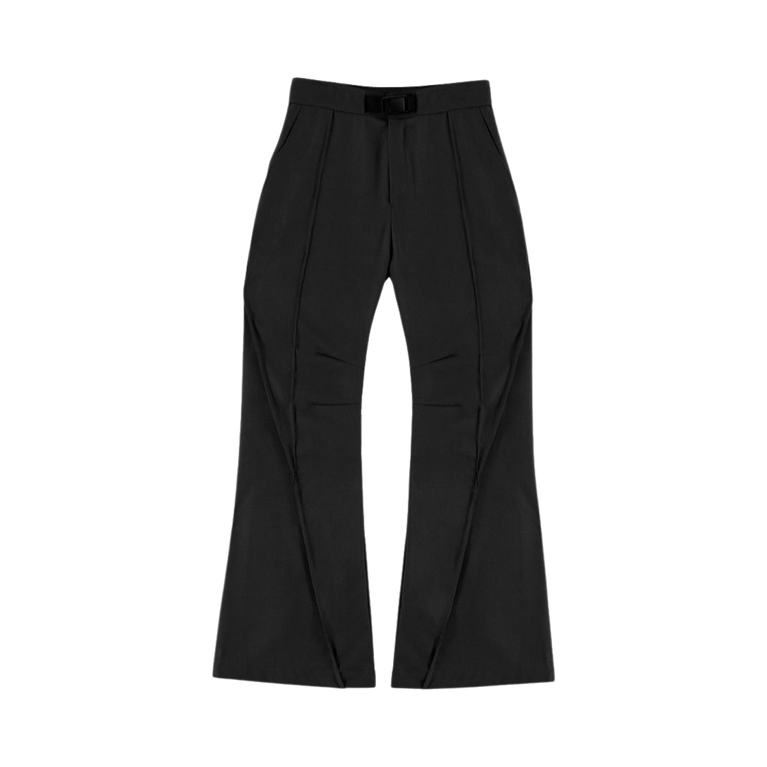 플레어업 다이애그널 플레어 팬츠 블랙