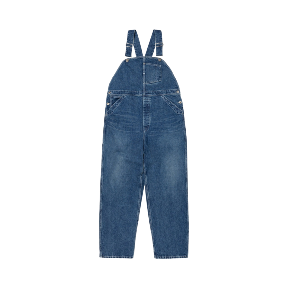 휴먼 메이드 데님 오버롤 인디고