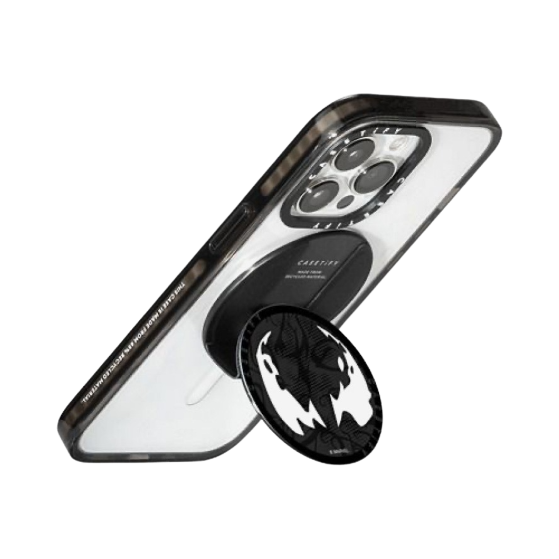케이스티파이 x 마블 베놈 맥세이프 스내피 그립 스탠드 블랙(Casetify x Marvel Venom Magasafe Snappy Grip Stand Black) - 3