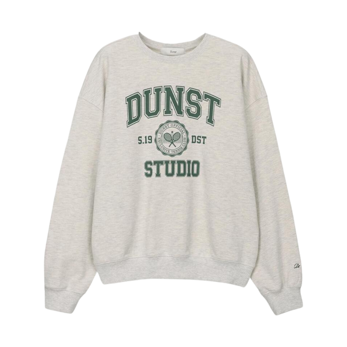 던스트 클래식 스포츠 스웨트셔츠 오트밀 멜란지(Dunst Classic Sports Sweatshirt Oatmeal Melange)