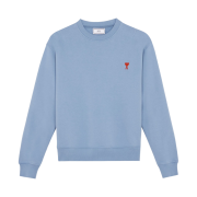 AMI de Coeur Sweatshirt Light Blue Bleu Clair - 21SS