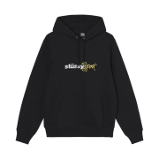 Stussy Sport Embroidered Hoodie Black
