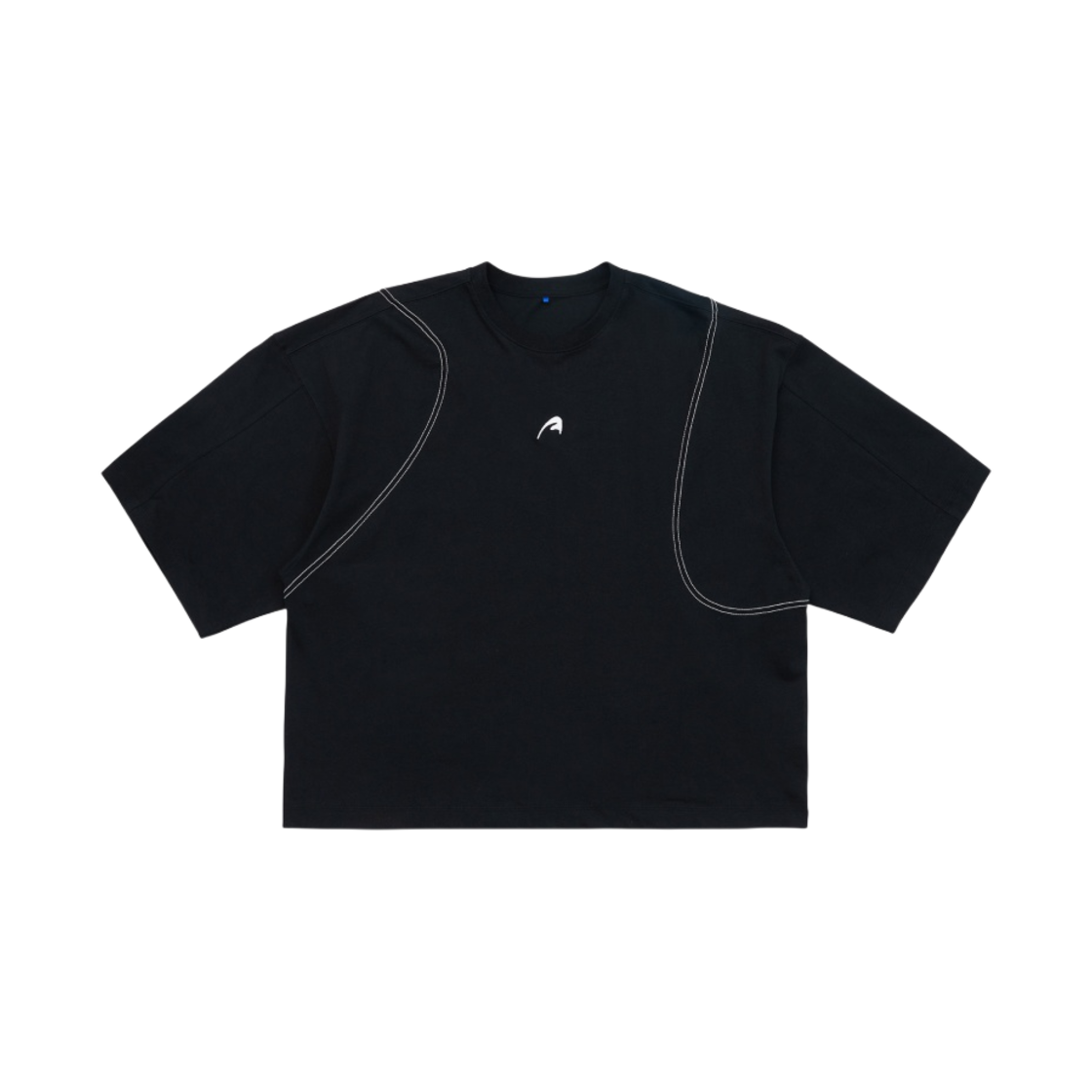 아더에러 A Peec 로고 아티피컬 티셔츠 느와르(Ader Error A Peec Logo Atypical T-Shirt Noir) - 1