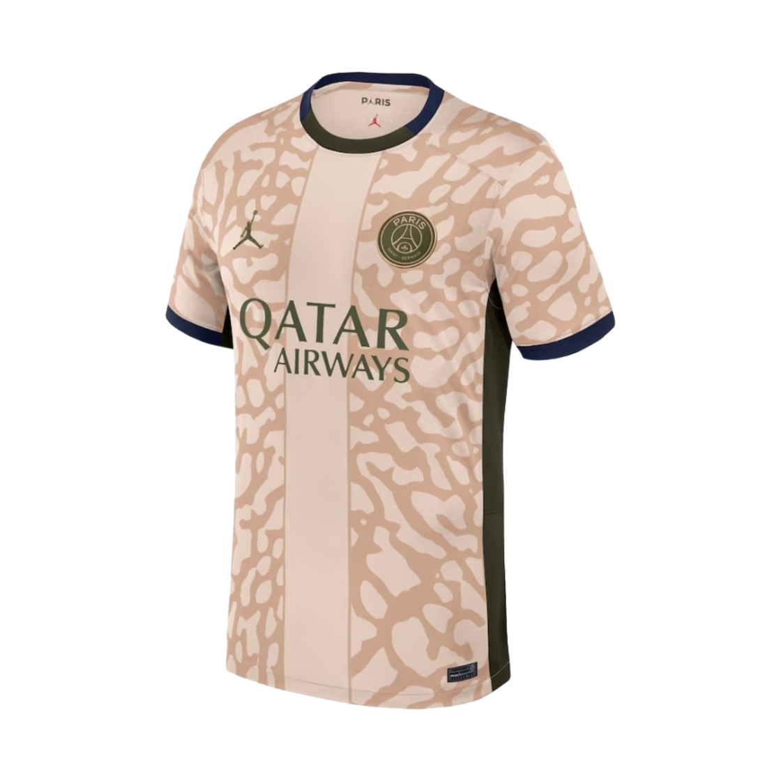 조던 x 파리 생제르맹 2023/24 드라이핏 스타디움 4th 저지 헴프 (논 마킹 버전)(Jordan x Paris Saint-Germain 2023/24 Dri-Fit Stadium 4th Jersey Hemp (Non Marking Ver.))