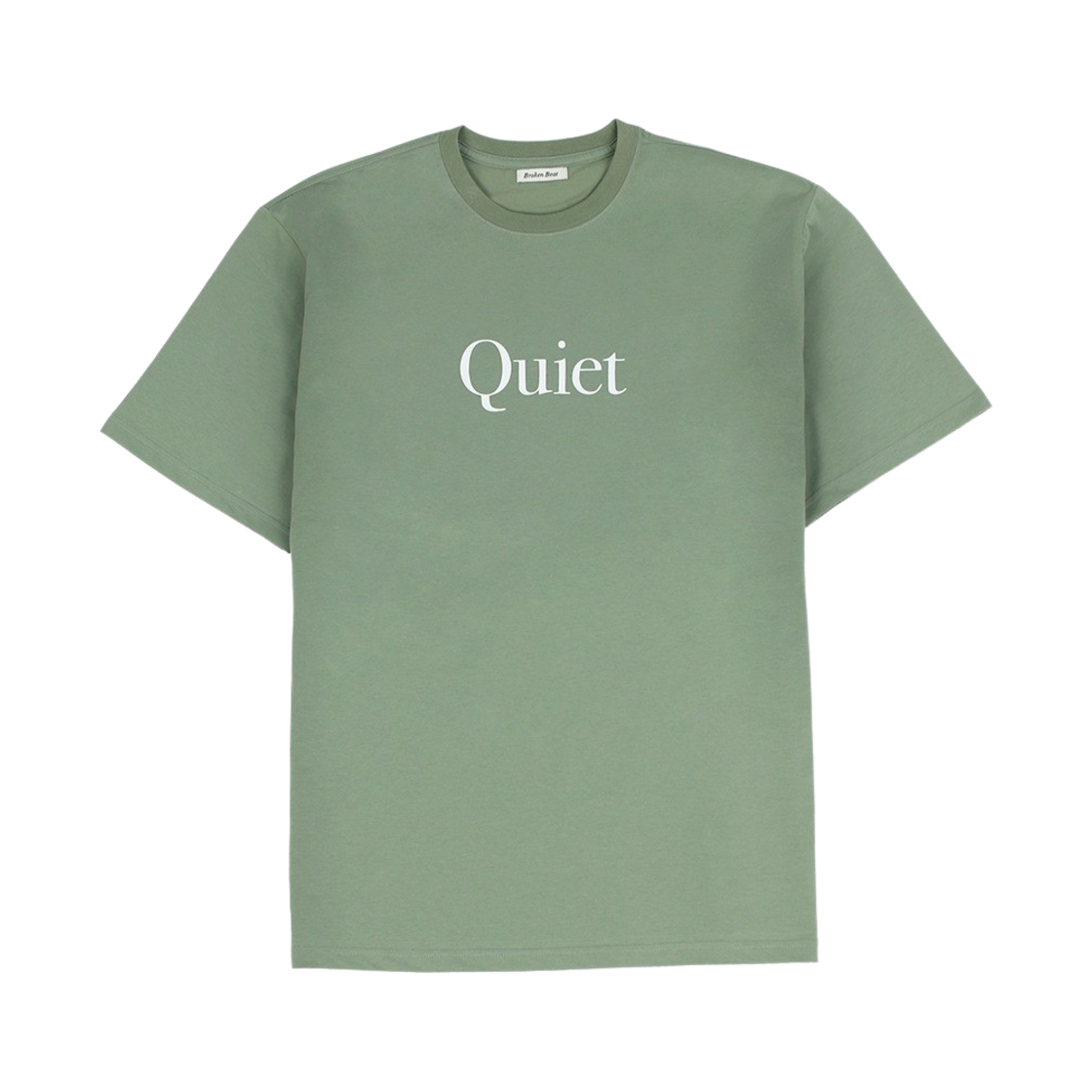 브로큰비트 콰이엇 반팔티셔츠 올리브(Broken Beat Quiet Shorts Sleeve Olive)