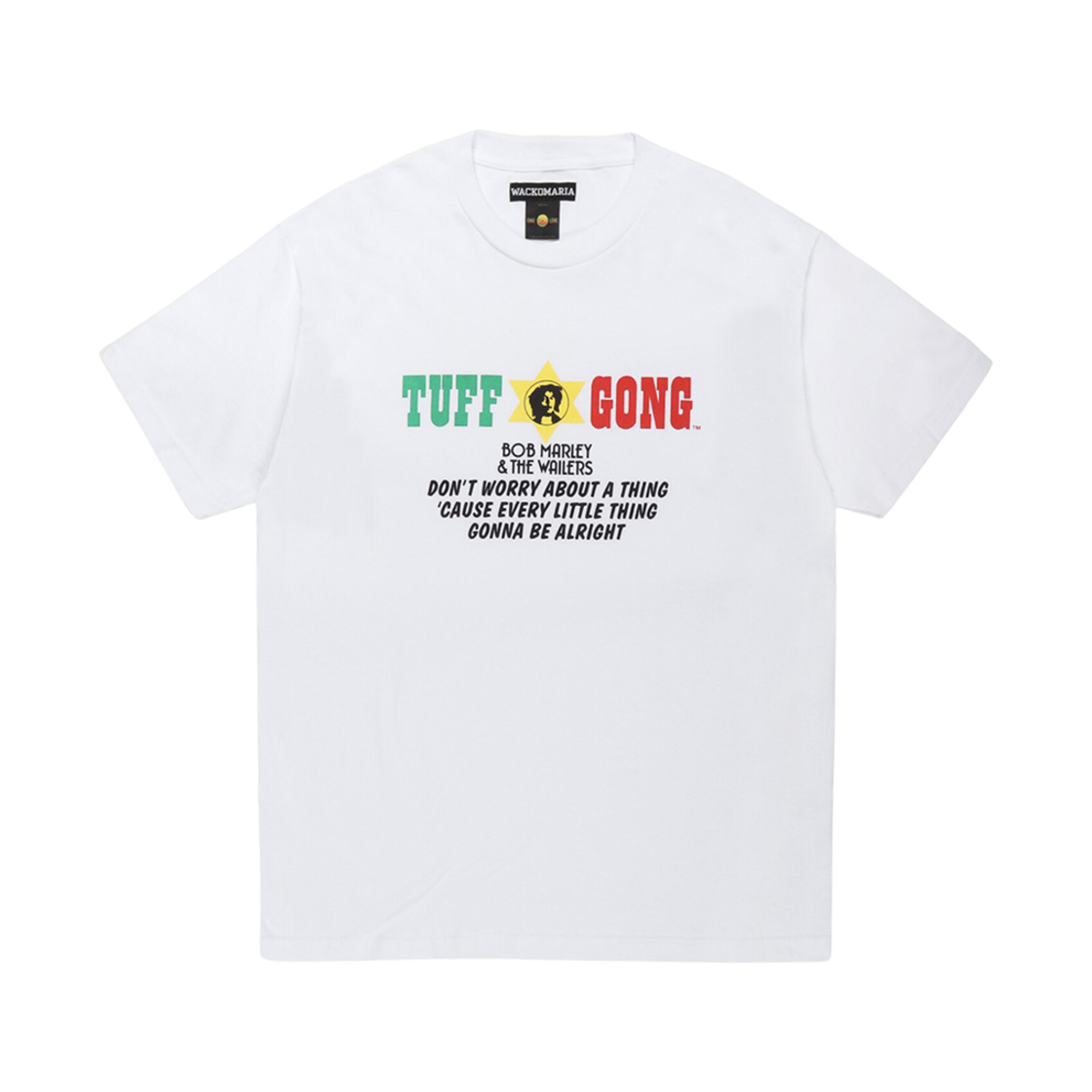 4893 Wacko Maria x Bob Marley T-Shirt White
