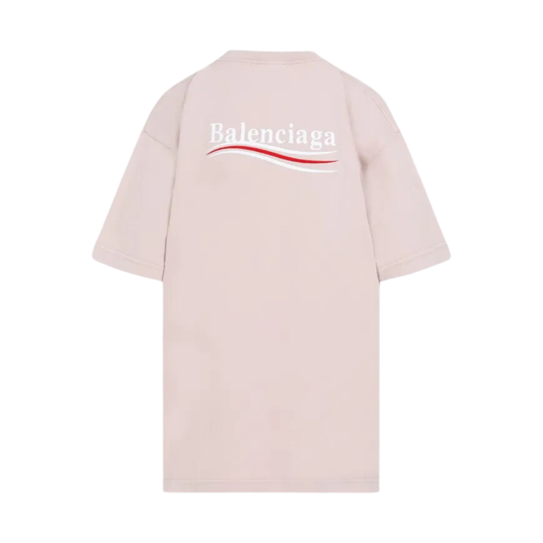 (W) 발렌시아가 폴리티컬 캠페인 오버사이즈 티셔츠 핑크((W) Balenciaga Political Campaign Oversized T-Shirt Pink) - 2