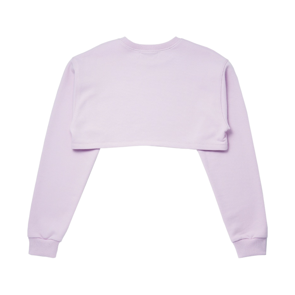 (W) 이미스 뉴 로고 크롭 라운드넥 티셔츠 라이트 퍼플 - 22SS((W) Emis New Logo Cropped Round Neck T-Shirts Light Purple - 22SS) - 2