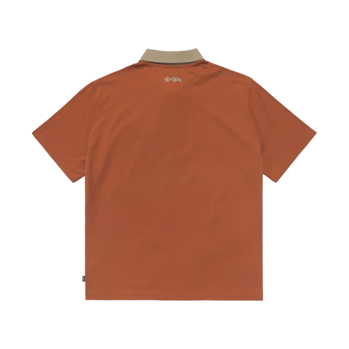 말본 골프 버킷 보이 피케 폴로 코냑(Malbon Golf Buckets Boy Pique Polo Cognac) - 2