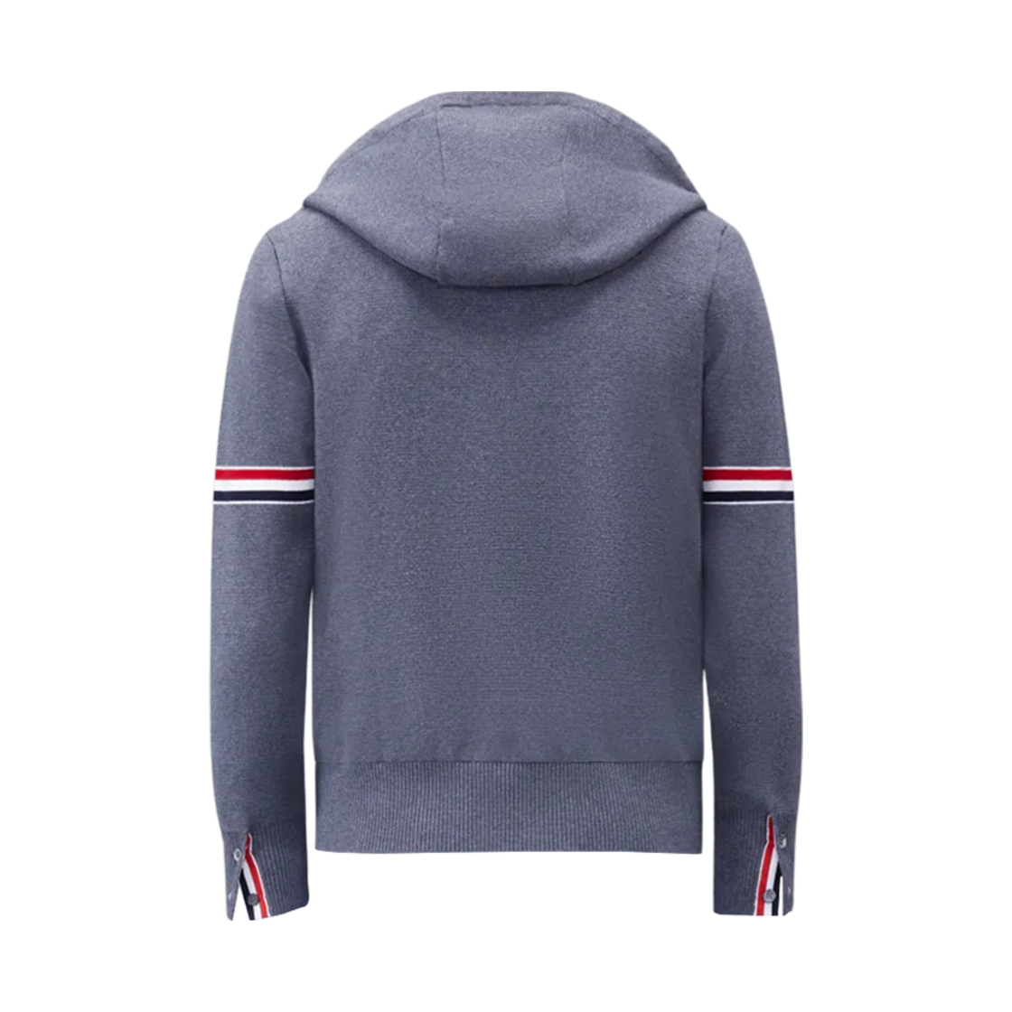 톰브라운 코튼 암밴드 후드 미디움 그레이(Thom Browne Cotton Armband Hoodie Medium Grey) - 2