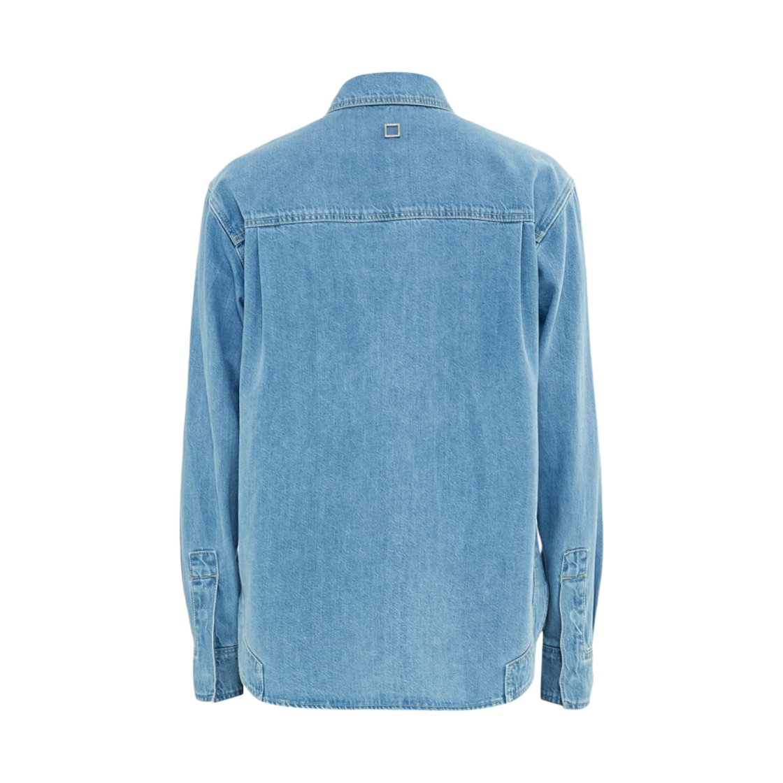 우영미 니켈 로고 셔츠 라이트 블루 - 23SS(Wooyoungmi Nickel Logo Shirt Light Blue - 23SS) - 2