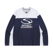 SPORT CHAMBER SC Block Symbol T-Shirt Navy