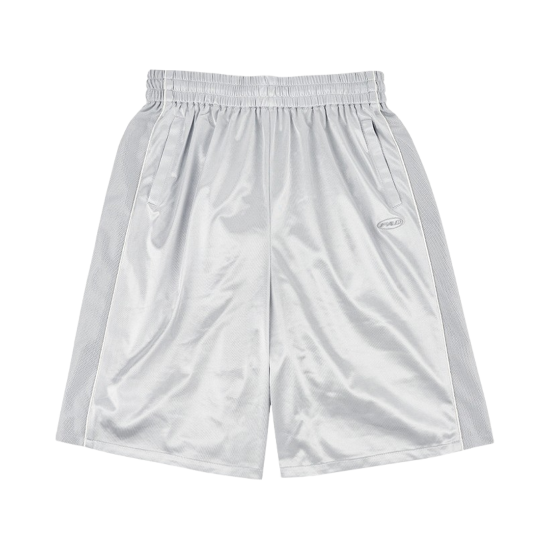 S25949 FAD Half Shorts Silver