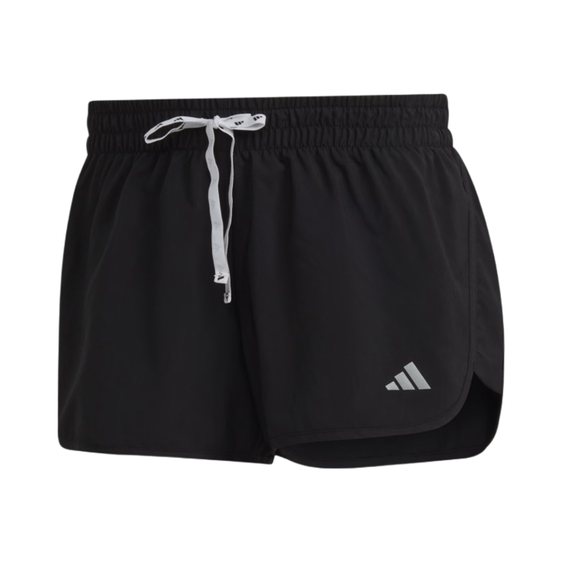 (W) 아디다스 런 잇 4인치 쇼츠 블랙 - US 사이즈((W) Adidas Run It 4 Inch Shorts Black - US Sizing) - 1