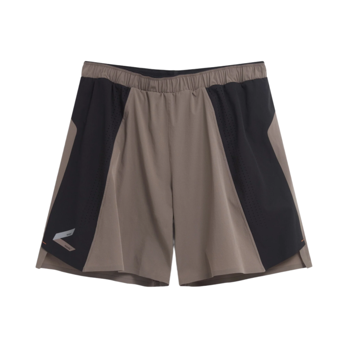 - (W) Soar Running x Norda Run Shorts Black Deep Taupe