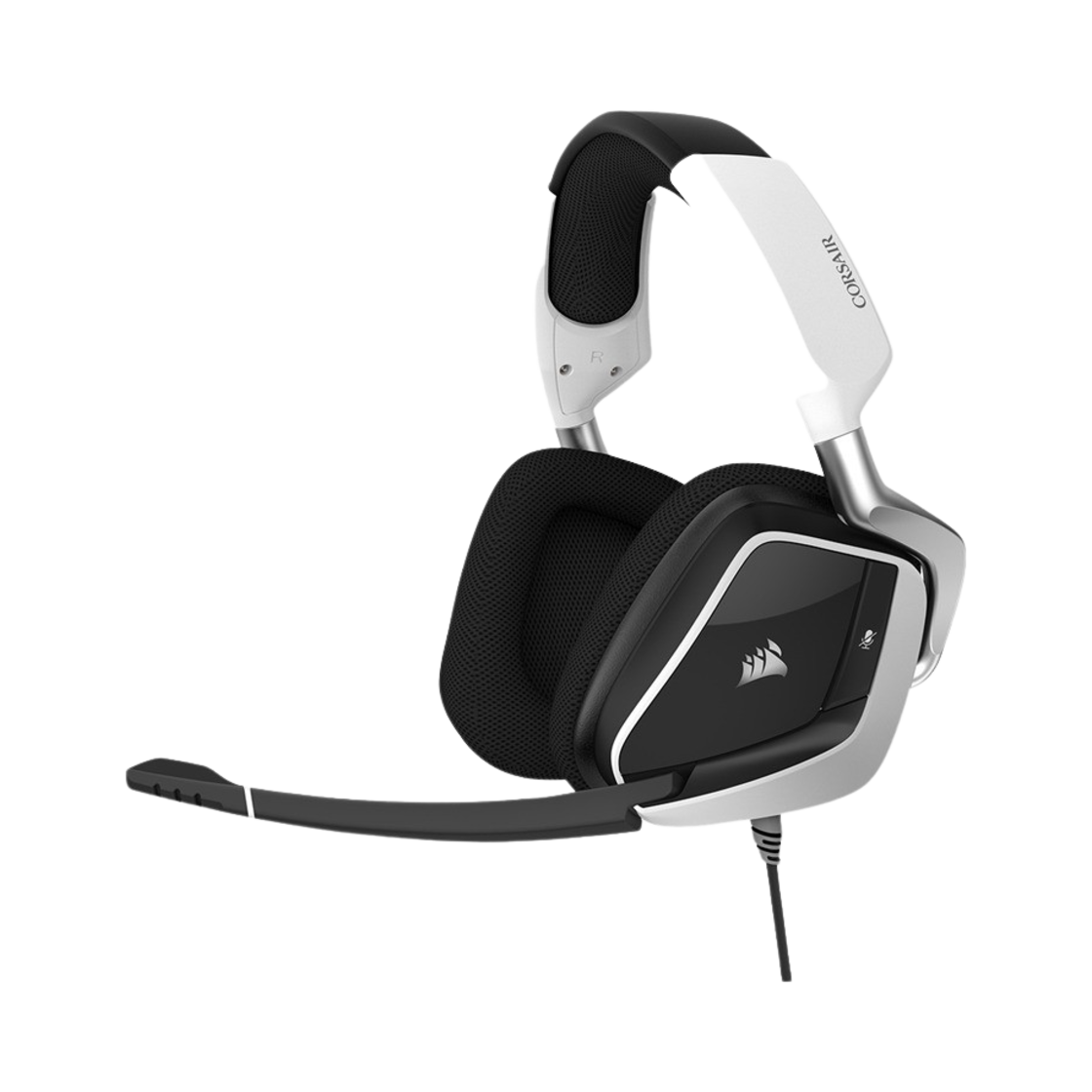 커세어 보이드 RGB 엘리트 USB 게이밍 헤드셋 화이트(Corsair VOID RGB ELITE USB Gaming Headset White)
