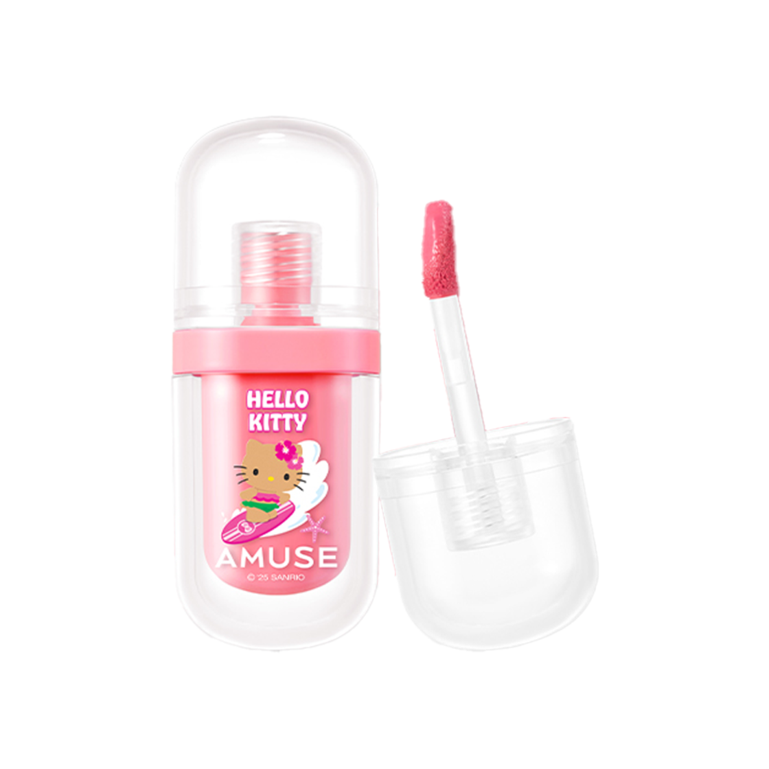 어뮤즈 x 헬로 키티 젤핏 틴트 10 피치 베이비(Amuse x Hello Kitty Jel-Fit Tint 10 Peach Baby)