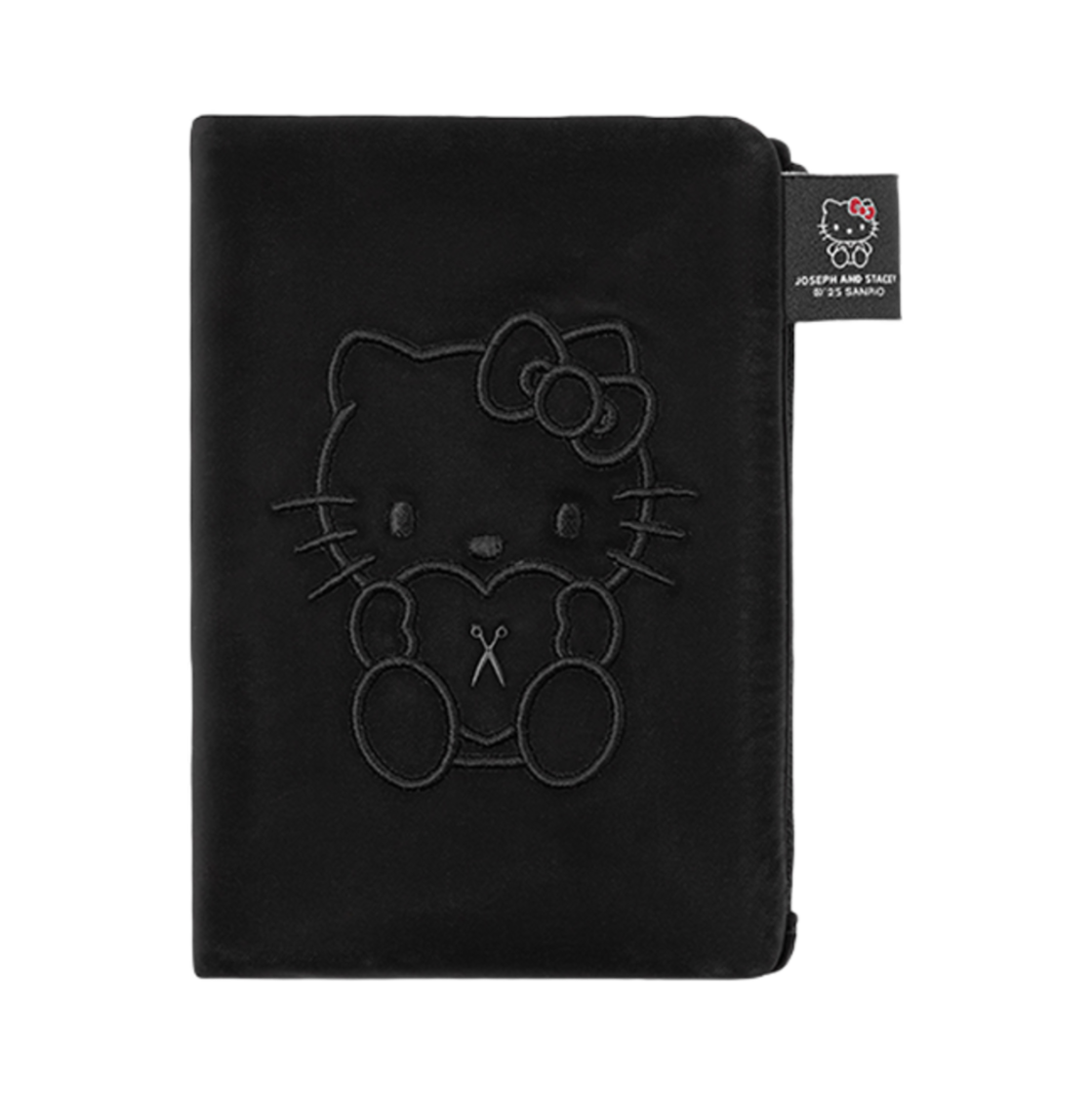 0JSP3WT02BKF Joseph&Stacey Haze Travel Wallet Hello Kitty Black - 대표 이미지 #1