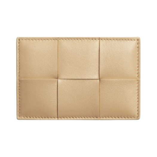 Bottega Veneta Credit Card Case Lambskin & Calfskin Porridge