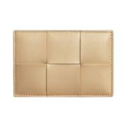Bottega Veneta Credit Card Case Lambskin & Calfskin Porridge