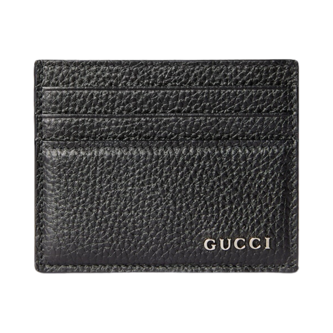 795285-AABXM-1000 Gucci Card Case With Gucci Logo Black