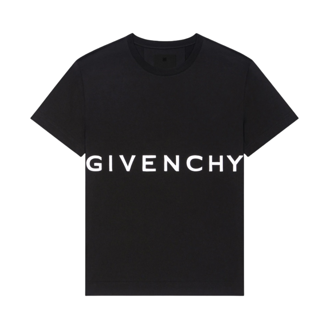 지방시 코튼 4G 오버사이즈 티셔츠 블랙(Givenchy 4G Oversized T-Shirt in Cotton Black) - 1