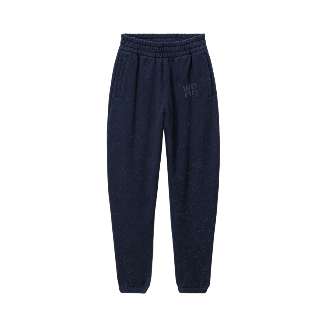 4CC3234385065 (W) Alexander Wang Sweatpants in Glitter Terry Nine Iron