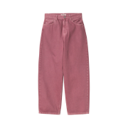 (W) Carhartt WIP Brandon Pants Dusty Fuchsia Stone Dyed
