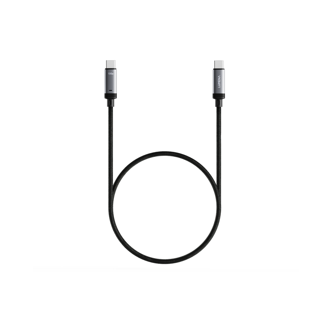 CABLE-100W-2M-BK Lumena PD 100W Quick Charger Cable 2M