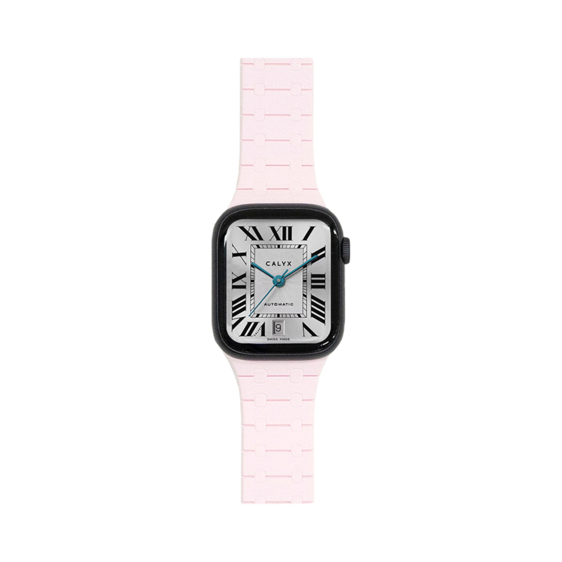 캘릭스 애플워치 38/40/41/42(10세대)mm 실리콘 마그네틱 스트랩 네이처 핑크(CALYX Apple Watch 38/40/41/42(10th)mm Silicone Magnetic Strap Nature Pink)