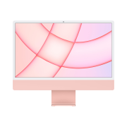 [S등급] Refurbished 2021 iMac 24 M1 512GB SSD 8GB RAM Red