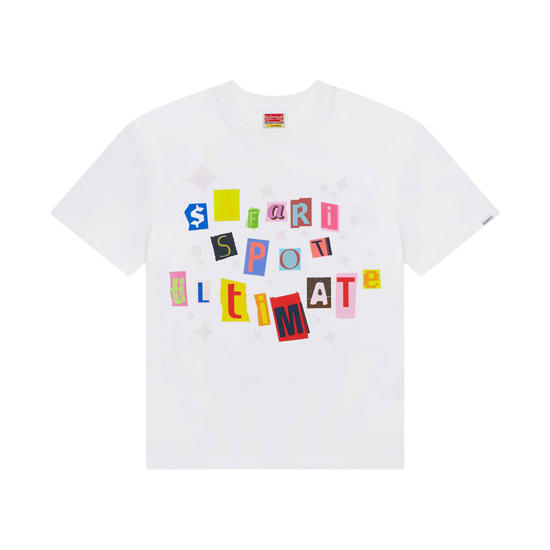 사파리스팟 스티커팩 티 화이트(Safarispot Stickerpack Tee White)