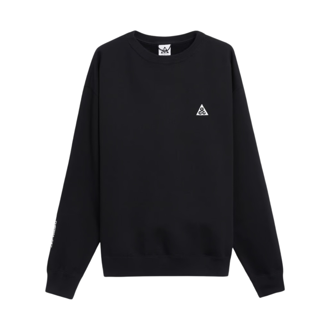 DX9611-010 Nike ACG Therma-Fit Crew Fleece Sweatshirt Black - US/EU