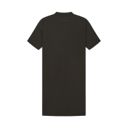 (W) Essentials T-Shirt Dress Off Black - 22FW