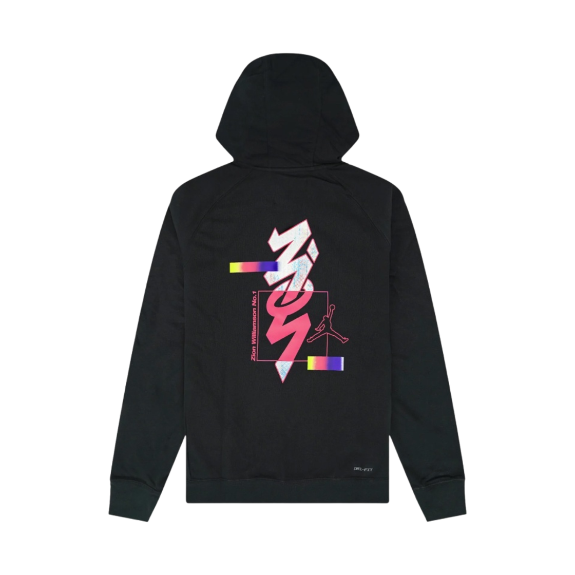 조던 x 자이언 드라이핏 프렌치 테리 후드 블랙 - 아시아(Jordan x Zion Dri-Fit French Terry Hoodie Black - Asia) - 2