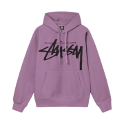 Stussy Big Stock Hoodie Orchid
