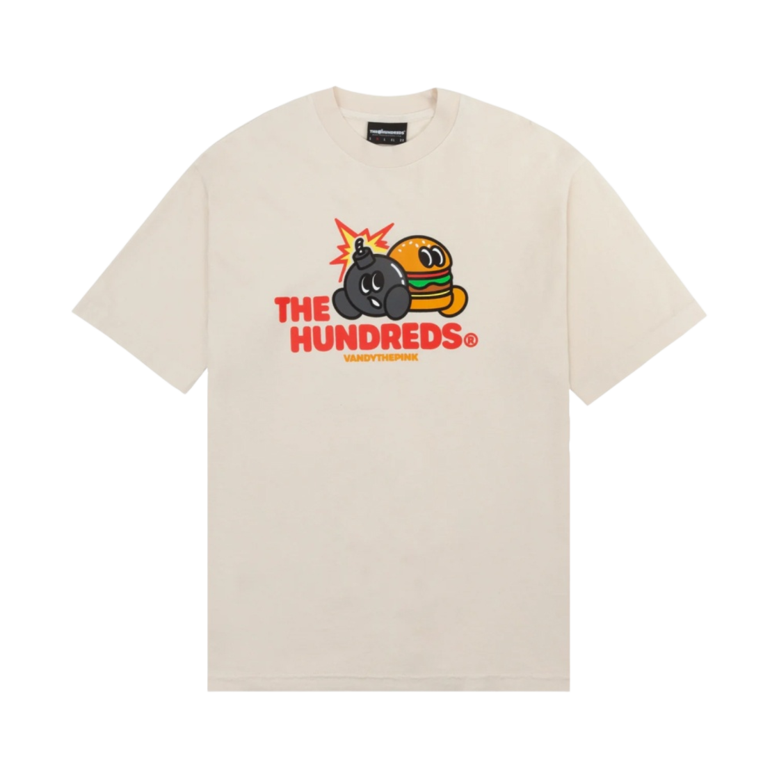 - Vandy The Pink x The Hundreds Vandy T-Shirt Cream