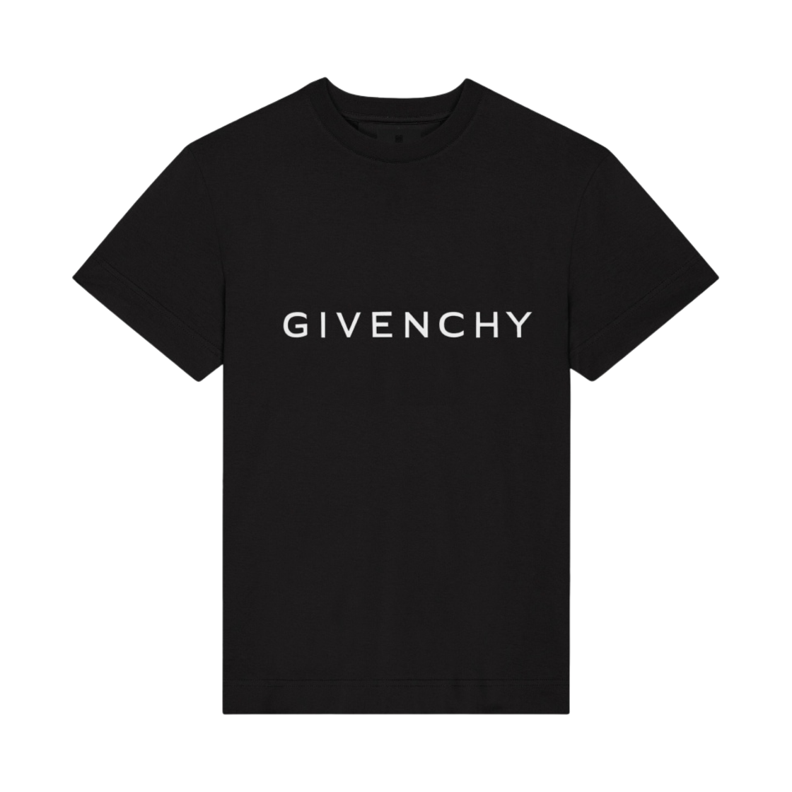 지방시 코튼 아키타입 슬림핏 티셔츠 블랙(Givenchy Archetype Slim Fit T-Shirt in Cotton Black)