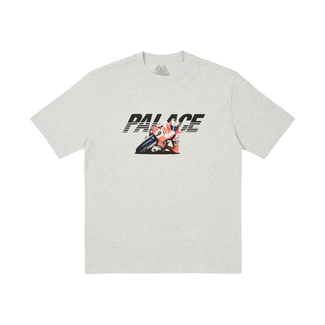 팔라스 스컬 티셔츠 그레이 말 - 23FW(Palace Skurrt T-Shirt Grey Marl - 23FW) - 1